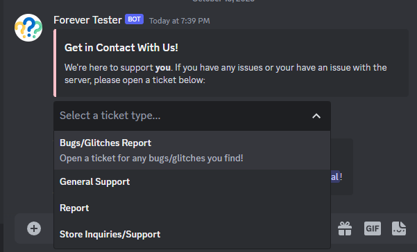 General Ticket Bot